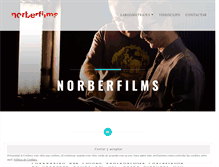 Tablet Screenshot of norberfilms.com